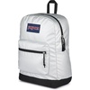JanSport Cross Town Plus Remix Backpack – Padded Back Panel, Laptop Sleeve, and Front Pocket Organizer – Travertine Corduroy(Shine)