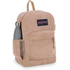 JanSport Cross Town Plus Remix Backpack – Padded Back Panel, Laptop Sleeve, and Front Pocket Organizer – Travertine Corduroy(Travertine Corduroy)