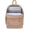JanSport Cross Town Plus Remix Backpack – Padded Back Panel, Laptop Sleeve, and Front Pocket Organizer – Travertine Corduroy(Travertine Corduroy)