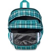 JanSport Laptop Backpack – Computer Bag with 2 Compartments, Ergonomic Shoulder Straps, 15” Laptop Sleeve, Haul Handle – Fluttering Fields(Plaid Vibes Totally Teal)
