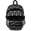 JanSport Laptop Backpack – Computer Bag with 2 Compartments, Ergonomic Shoulder Straps, 15” Laptop Sleeve, Haul Handle – Fluttering Fields(Spot on Black)