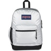 JanSport Cross Town Plus Remix Backpack – Padded Back Panel, Laptop Sleeve, and Front Pocket Organizer – Travertine Corduroy(Shine)
