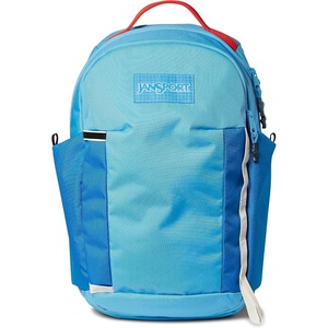 JanSport 26L All Around Pack – 15 inch Laptop Sleeve, Cherry Lacquer(Electric Azul)
