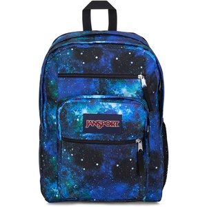 JanSport Laptop Backpack – Computer Bag with 2 Compartments, Ergonomic Shoulder Straps, 15” Laptop Sleeve, Haul Handle – Fluttering Fields(Cyberspace Galaxy)
