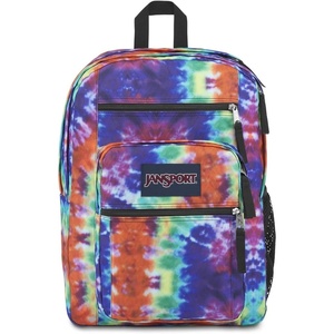 JanSport Laptop Backpack – Computer Bag with 2 Compartments, Ergonomic Shoulder Straps, 15” Laptop Sleeve, Haul Handle – Fluttering Fields(Red/Multi Hippie Days)