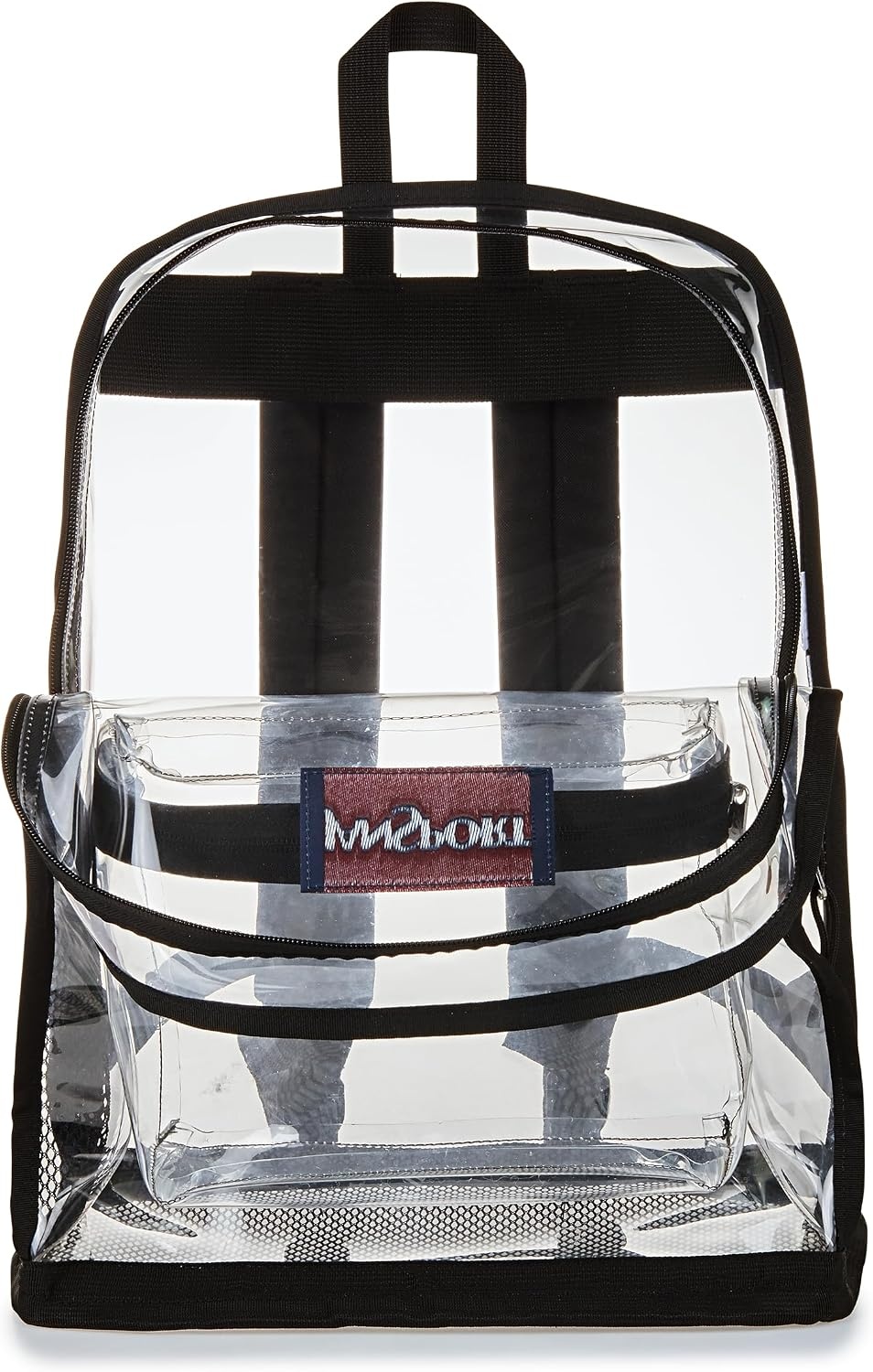 image:imageJanSport 255L Clear Pack Large Transparent Mesh Bottom ClearClear