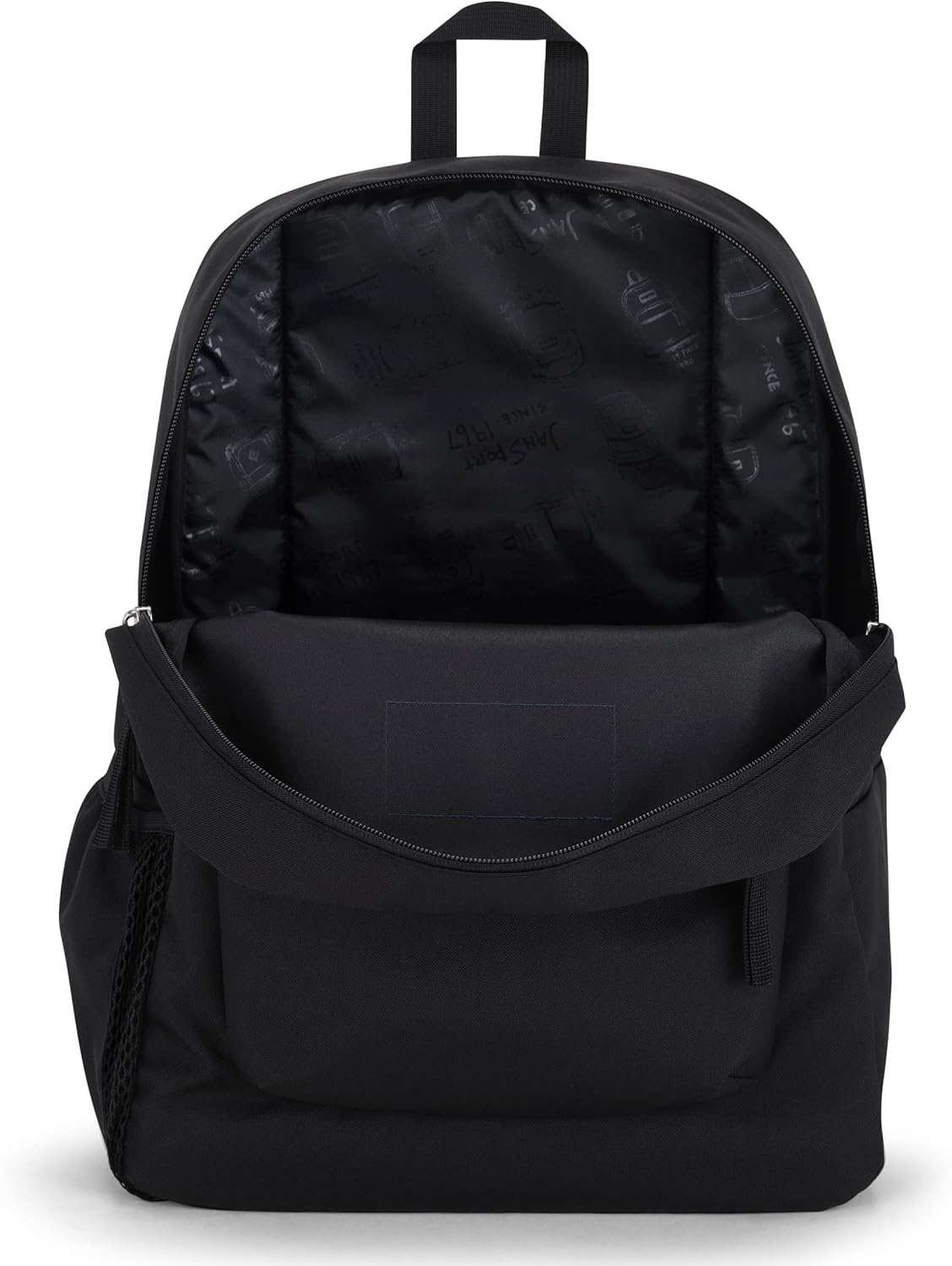 image:imageJanSport 26L Cross Town Backpack 12 inch Daypack Russet RedBlack