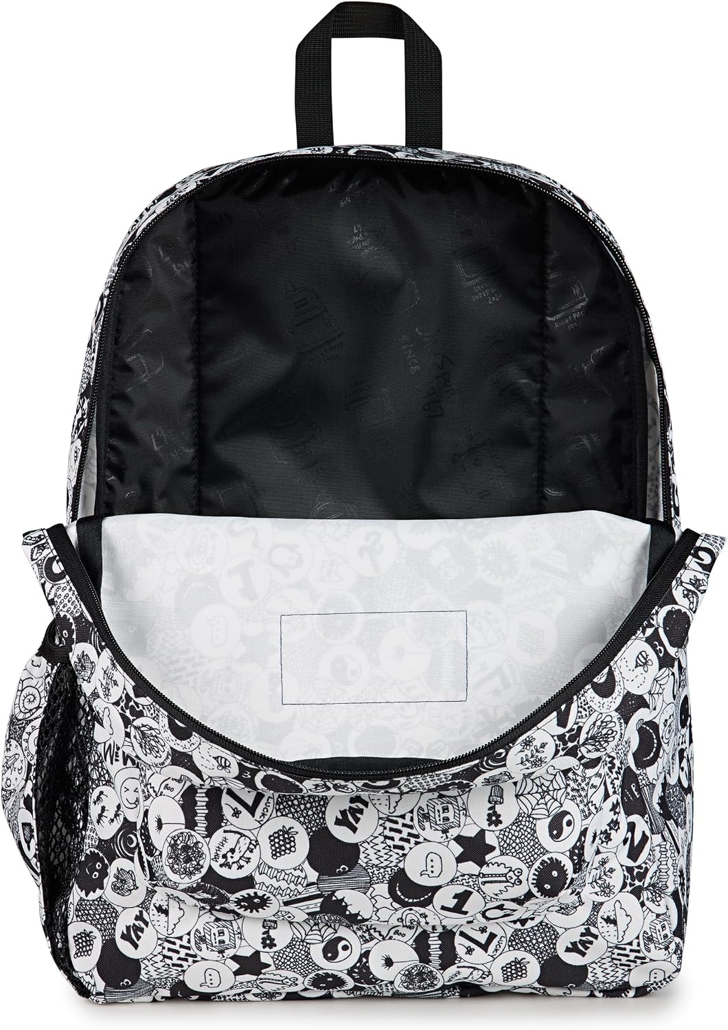 image:imageJanSport 26L Cross Town Backpack 12 inch Daypack Russet RedDoodle Dots