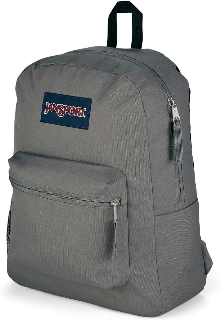 image:imageJanSport 26L Cross Town Backpack 12 inch Daypack Russet RedGraphite Grey