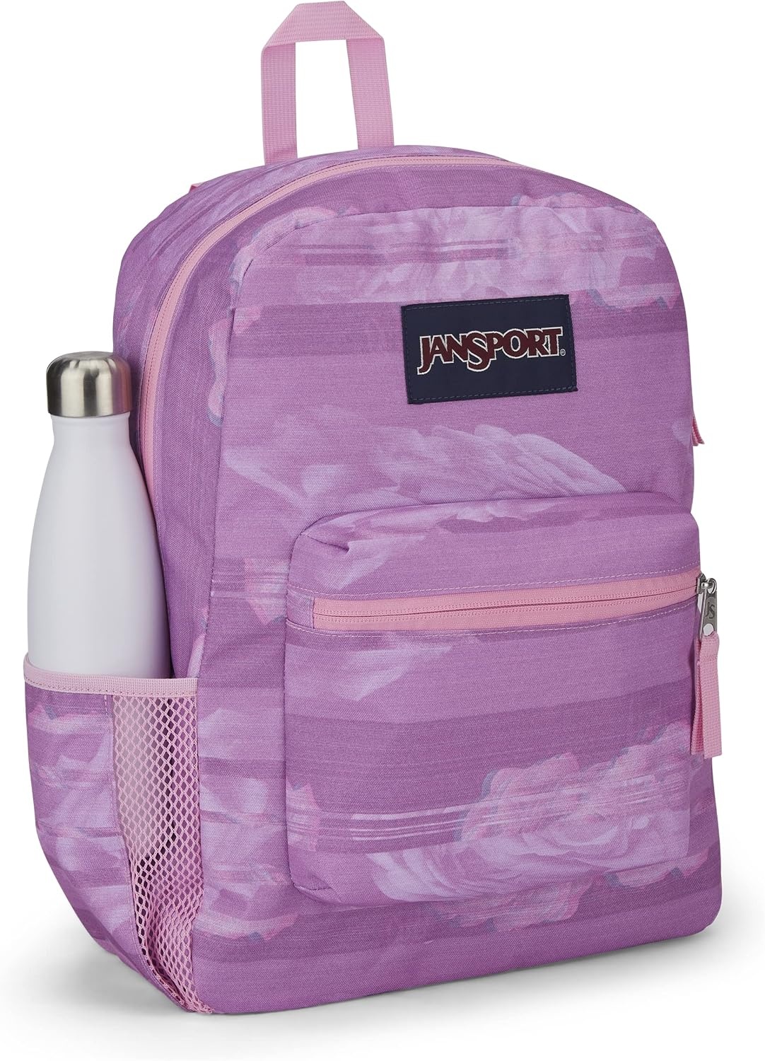 image:imageJanSport 26L Cross Town Backpack 12 inch Daypack Russet RedStatic Rose