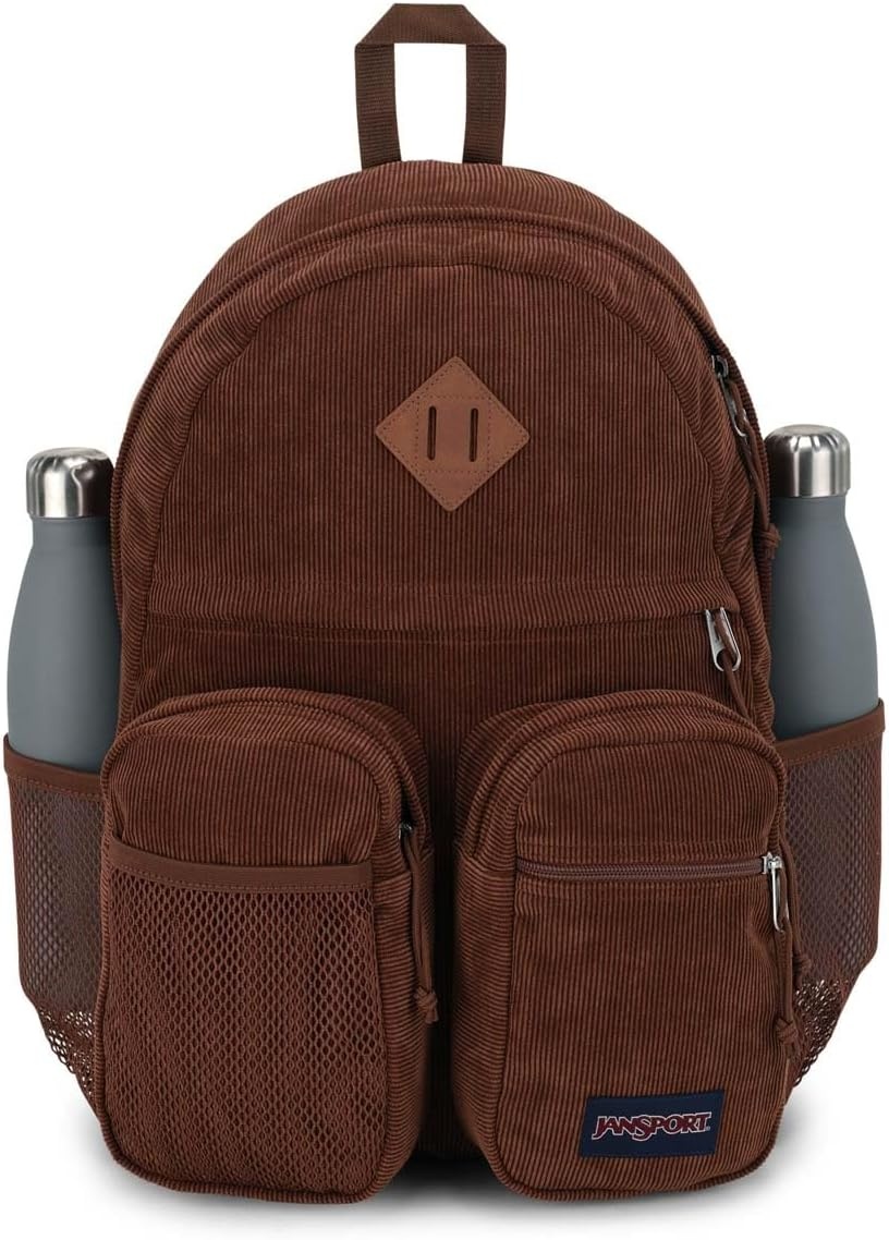image:imageJanSport Granby Remix Backpack Work Travel or Laptop Bookbag Black CorduroyBasic Brown Corduroy