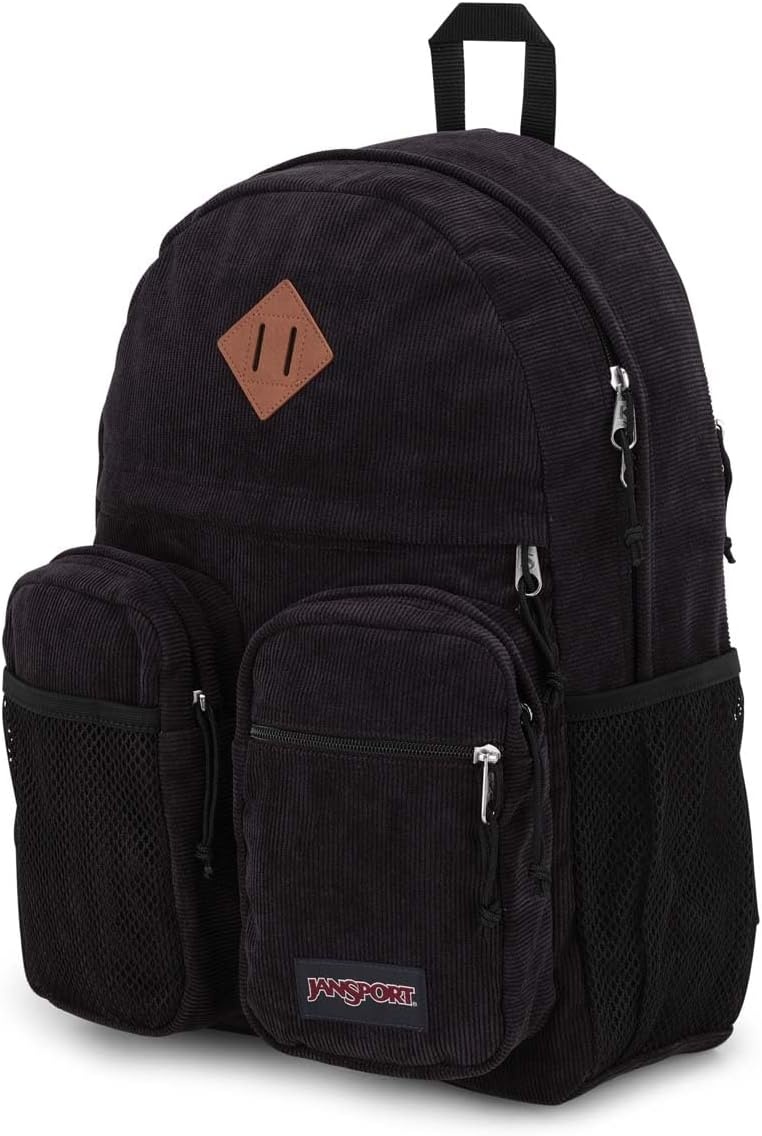 image:imageJanSport Granby Remix Backpack Work Travel or Laptop Bookbag Black CorduroyBlack Corduroy
