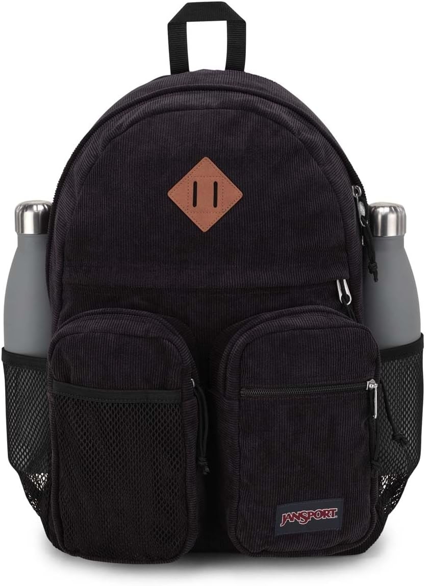 image:imageJanSport Granby Remix Backpack Work Travel or Laptop Bookbag Black CorduroyBlack Corduroy