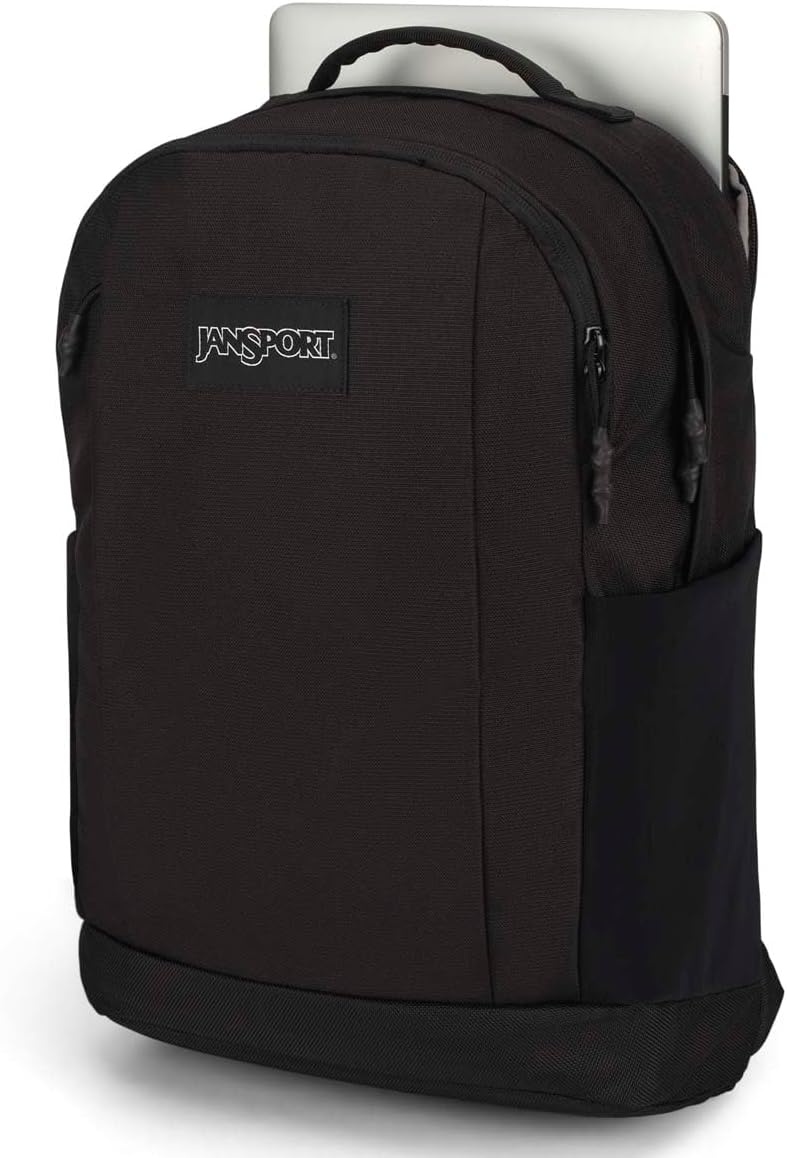 image:imageJanSport Inbound Pack Large Main Compartment Dual Water Bottle Pockets and Dedicated 15Inch Padded Laptop Pocket BlackBlack