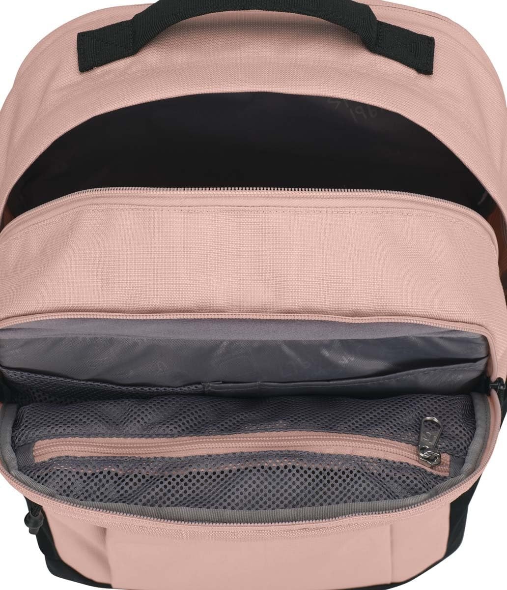 image:imageJanSport Inbound Pack Large Main Compartment Dual Water Bottle Pockets and Dedicated 15Inch Padded Laptop Pocket BlackMisty Rose