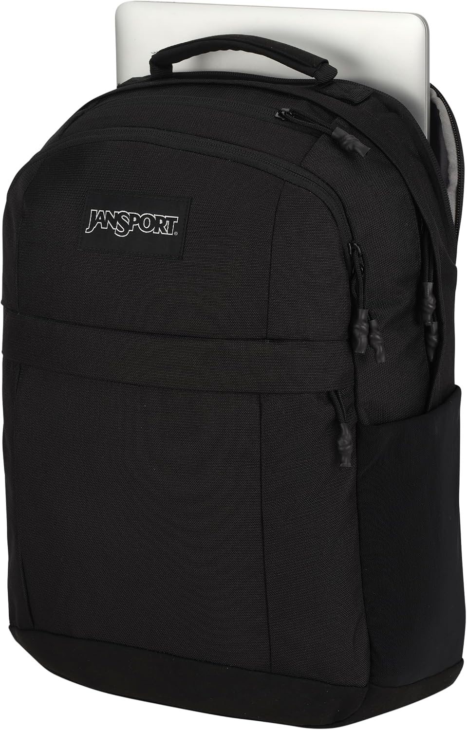 image:imageJanSport Landings Pack Large Backpack with Soft Back Panel Dual Water Bottle Pockets 15Inch Padded Laptop Compartment BlackBlack
