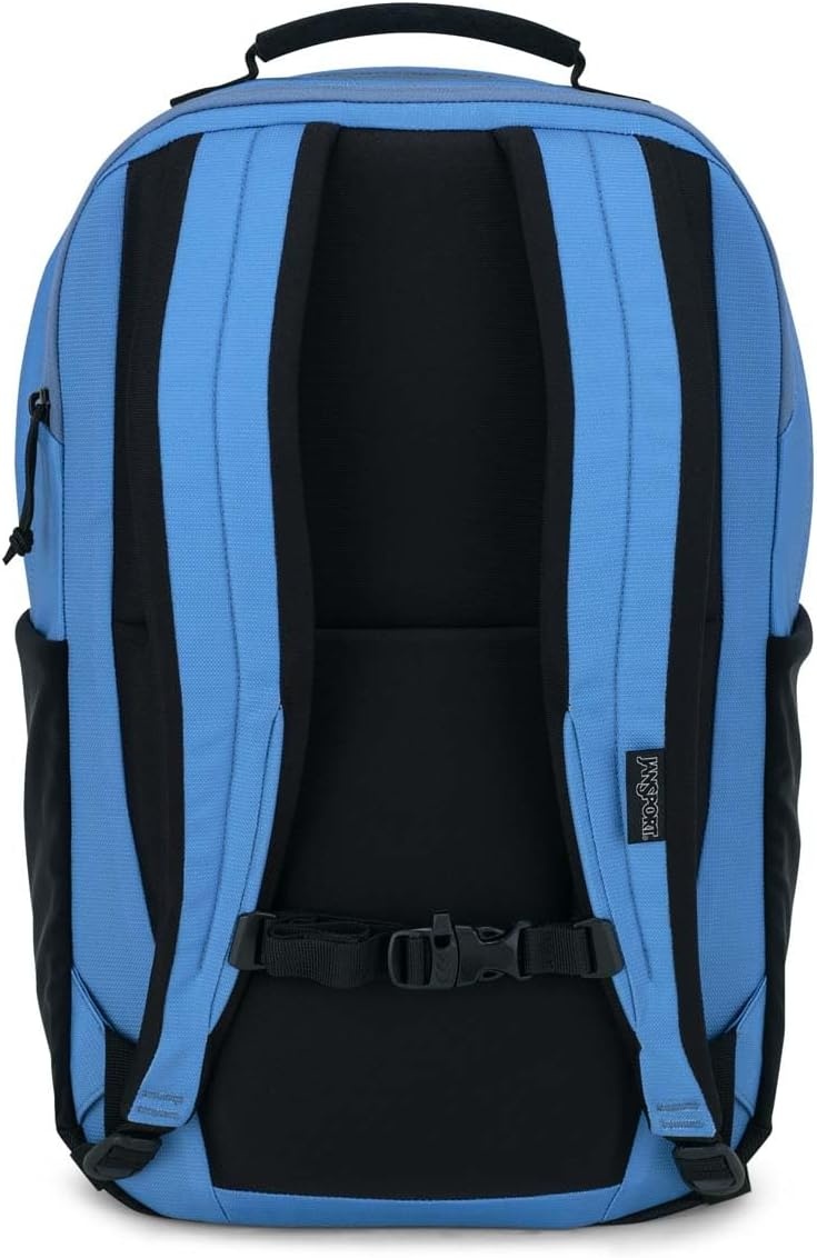 image:imageJanSport Landings Pack Large Backpack with Soft Back Panel Dual Water Bottle Pockets 15Inch Padded Laptop Compartment BlackElemental Blue