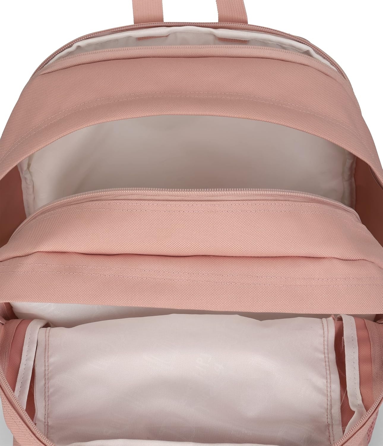 image:imageJanSport Main Campus FX Backpack Travel or Work Bag w 15Inch Laptop Pack with Leather Trim Lavender AshMisty Rose