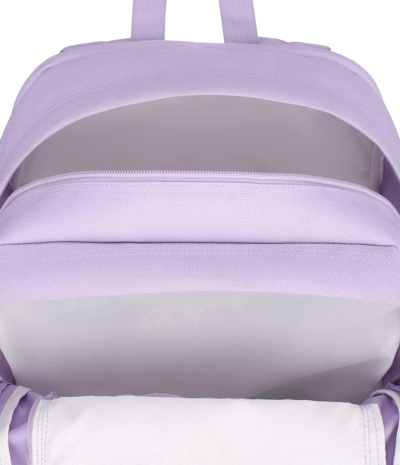image:imageJanSport Main Campus FX Backpack Travel or Work Bag w 15Inch Laptop Pack with Leather Trim Lavender AshPastel Lilac