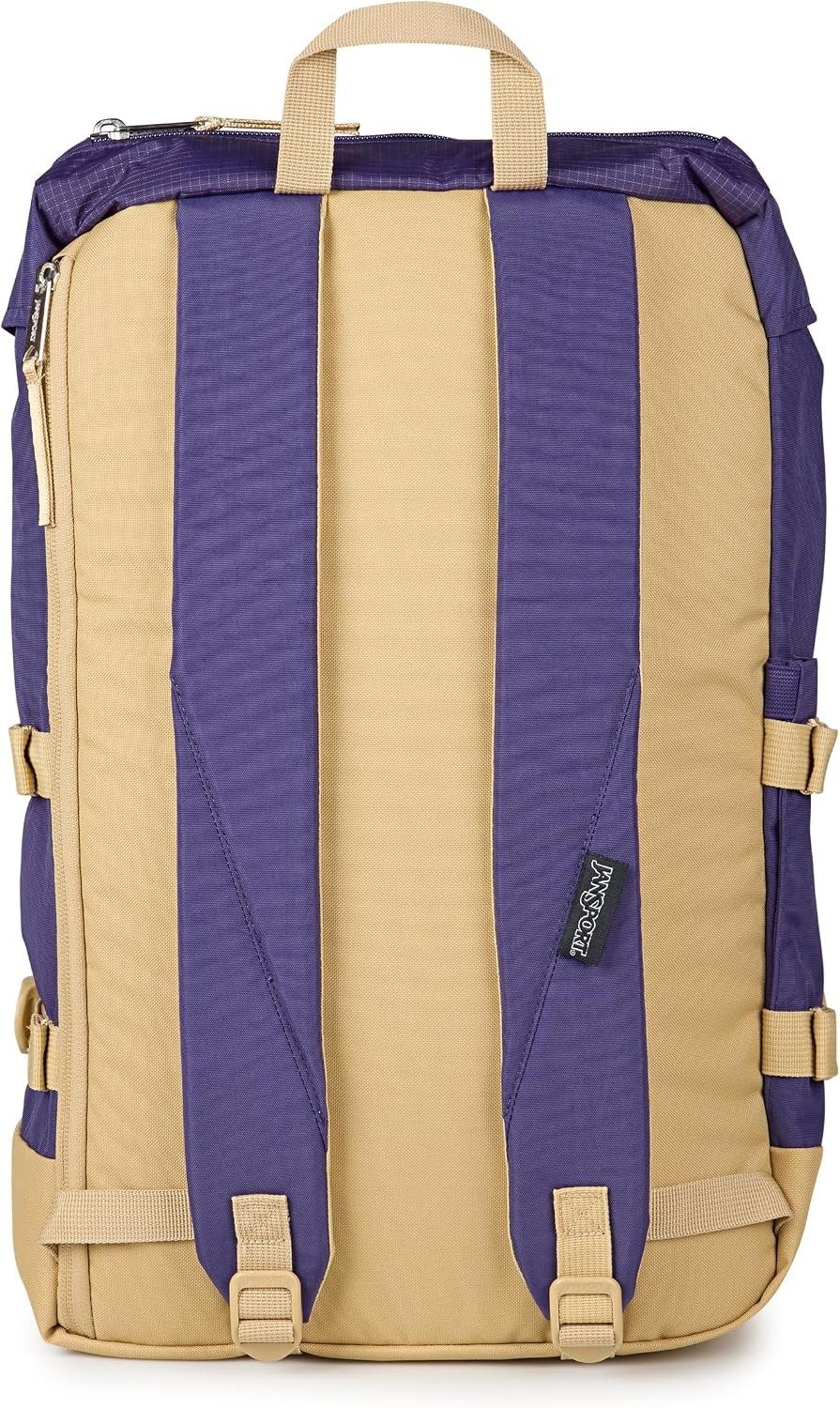 image:imageJanSport Skip Pack Backpack 28L Capacity Fits 135 Laptop Large Main Compartment Side Water Bottle Pocket Ideal for Work amp Travel BlackAmethyst Angst