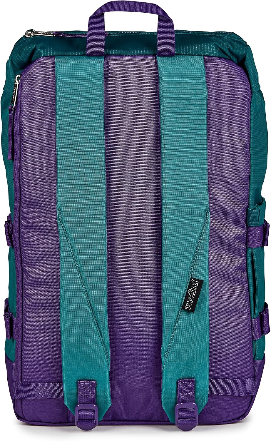 image:imageJanSport Skip Pack Backpack 28L Capacity Fits 135 Laptop Large Main Compartment Side Water Bottle Pocket Ideal for Work amp Travel BlackEmerald Pool