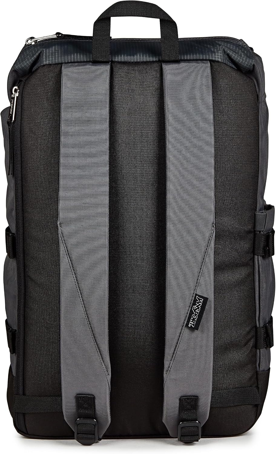 image:imageJanSport Skip Pack Backpack 28L Capacity Fits 135 Laptop Large Main Compartment Side Water Bottle Pocket Ideal for Work amp Travel BlackSmokey Grit