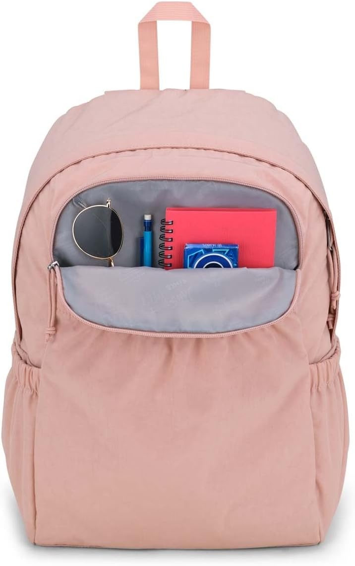 image:imageJanSport Slouch Pack Fully Padded Back Panel Comfortable and Ideal Storage Misty RoseMisty Rose
