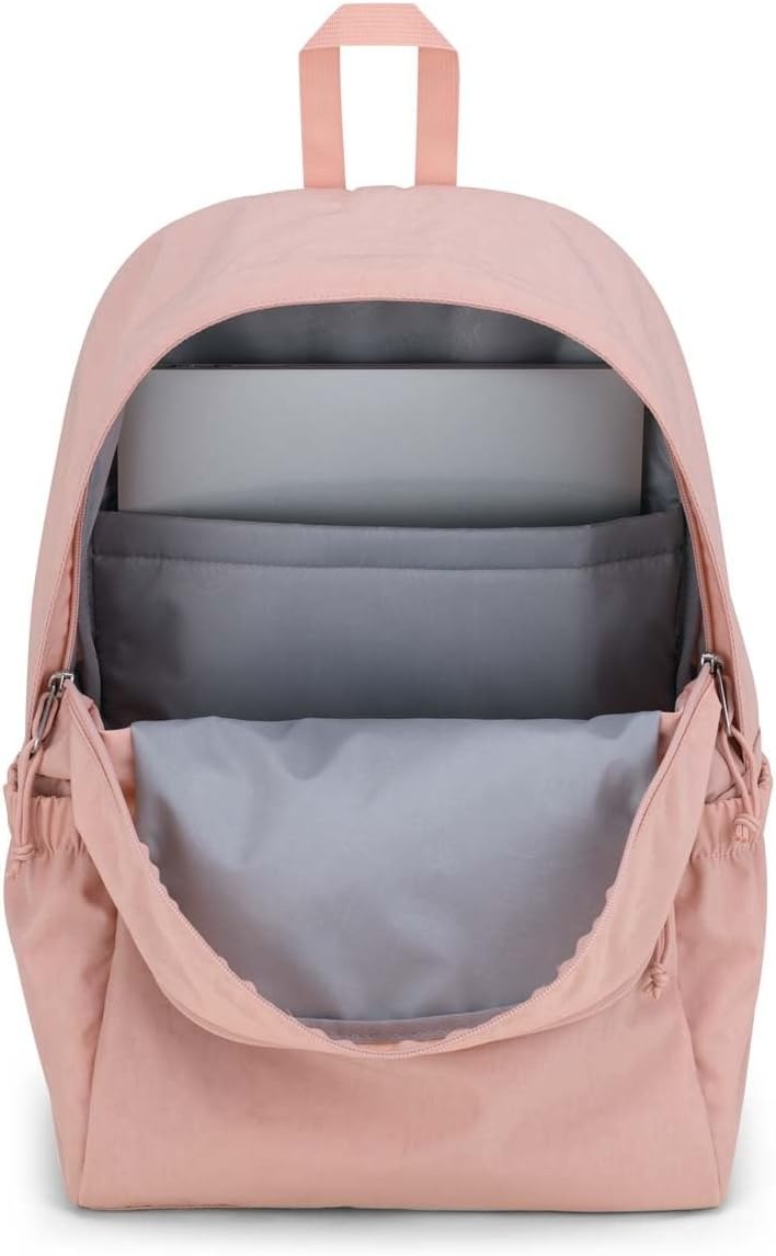 image:imageJanSport Slouch Pack Fully Padded Back Panel Comfortable and Ideal Storage Misty RoseMisty Rose