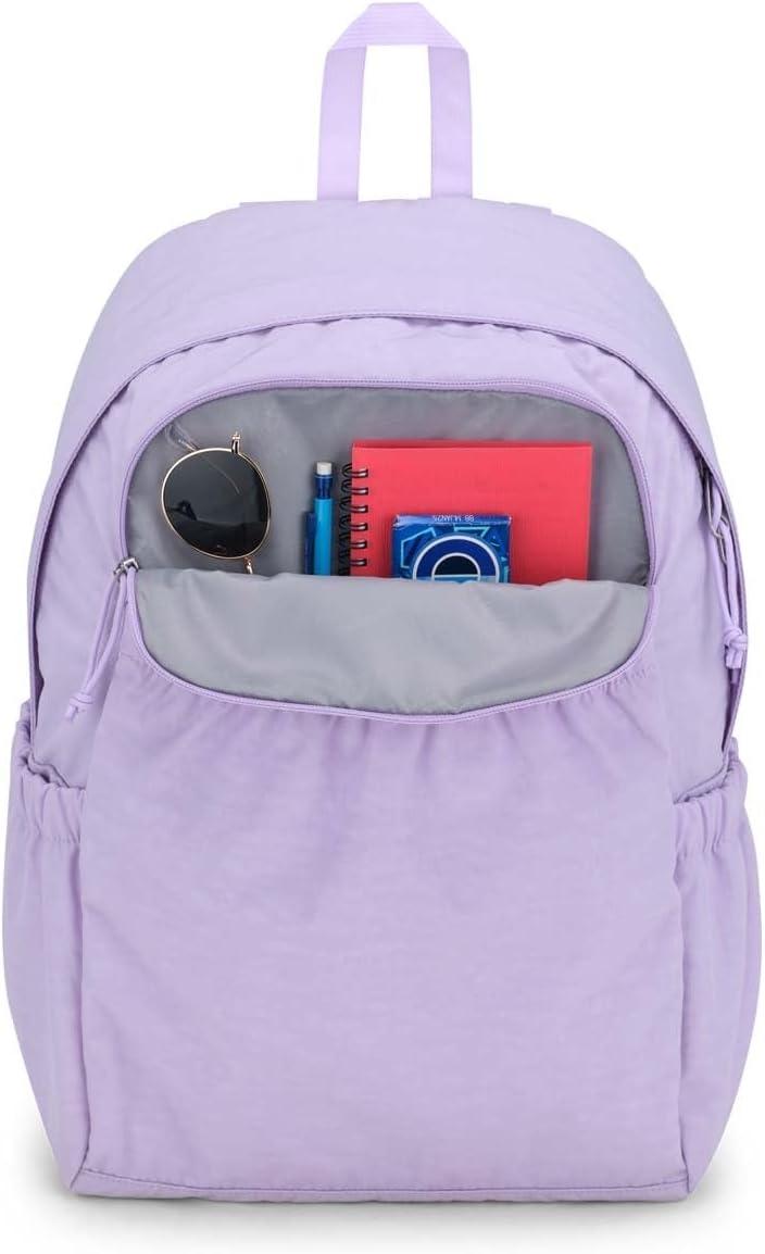 image:imageJanSport Slouch Pack Fully Padded Back Panel Comfortable and Ideal Storage Misty RosePastel Lilac
