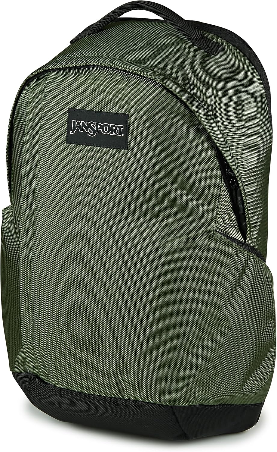 image:imageJanSport Station Pack Large Backpack with Padded Laptop Sleeve Dual Water Bottle Pockets and Loft Pocket Elemental BlueCargo Green