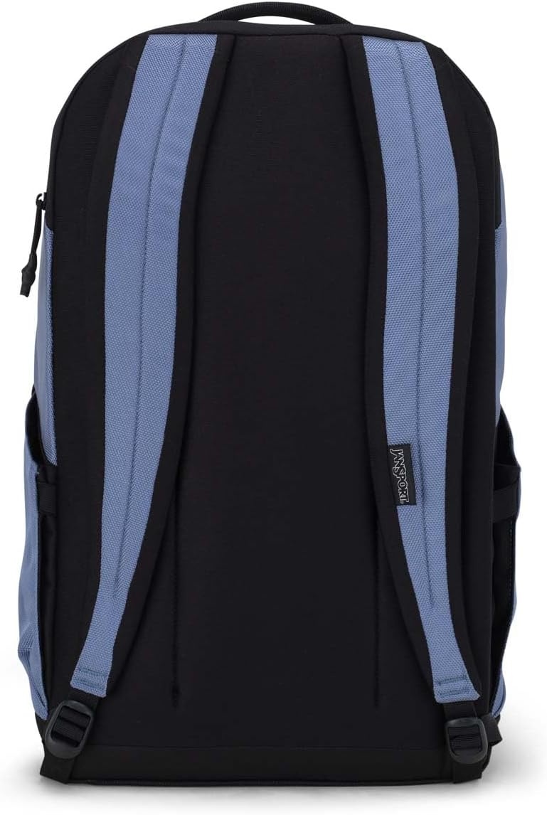 image:imageJanSport Station Pack Large Backpack with Padded Laptop Sleeve Dual Water Bottle Pockets and Loft Pocket Elemental BlueElemental Blue