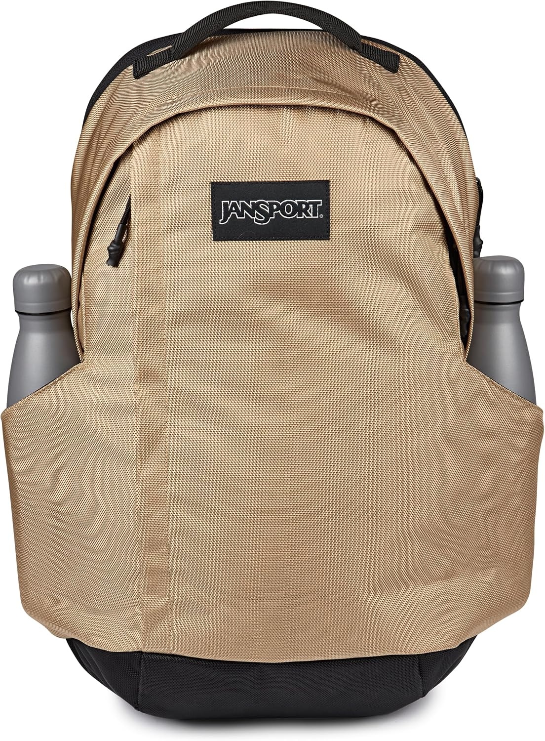 image:imageJanSport Station Pack Large Backpack with Padded Laptop Sleeve Dual Water Bottle Pockets and Loft Pocket Elemental BlueTravertine