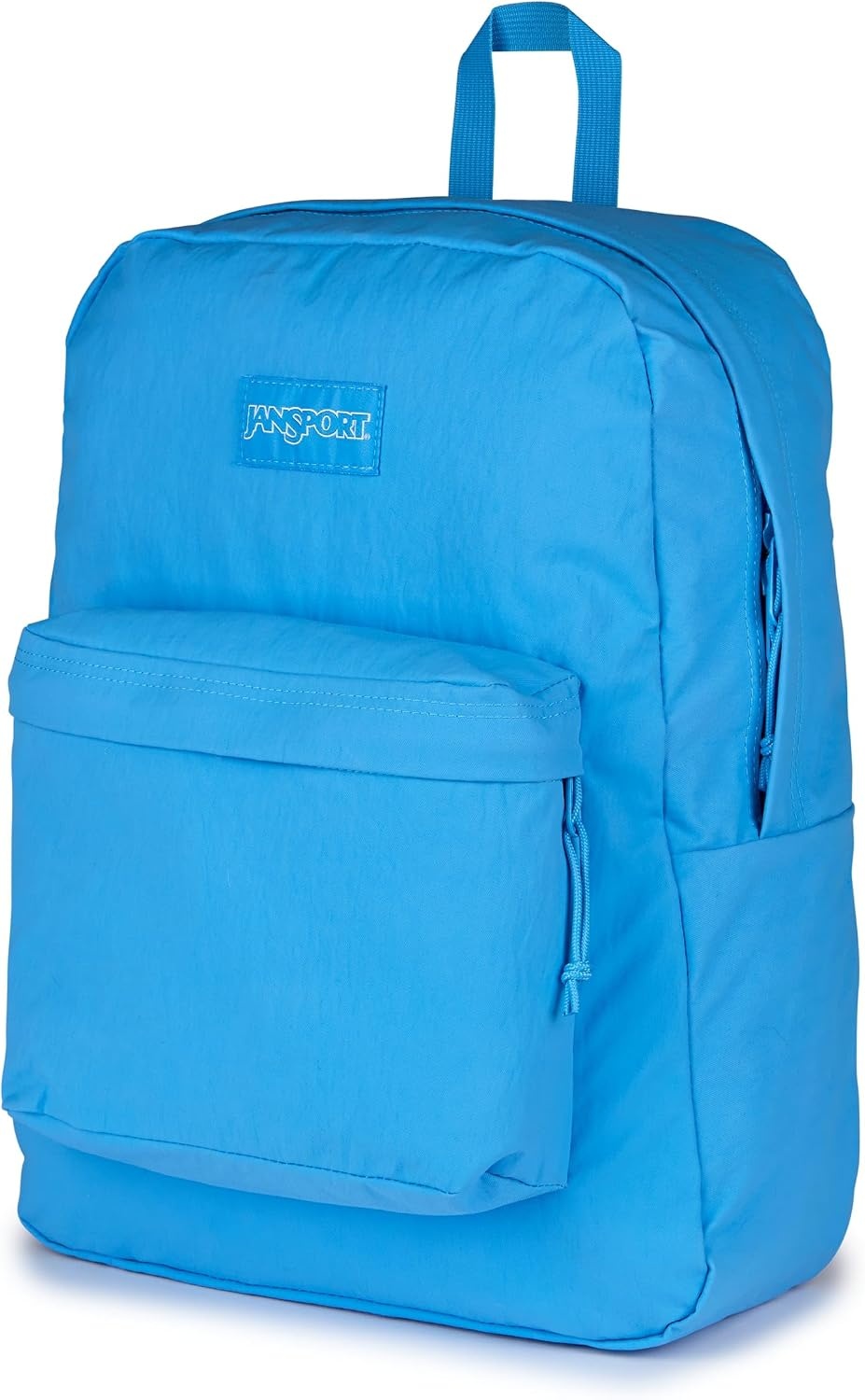 image:imageJanSport Superbreak Plus FX Backpack Work Travel or Laptop Bag with Water Bottle Pocket Oil Slick BlackAzul Blue