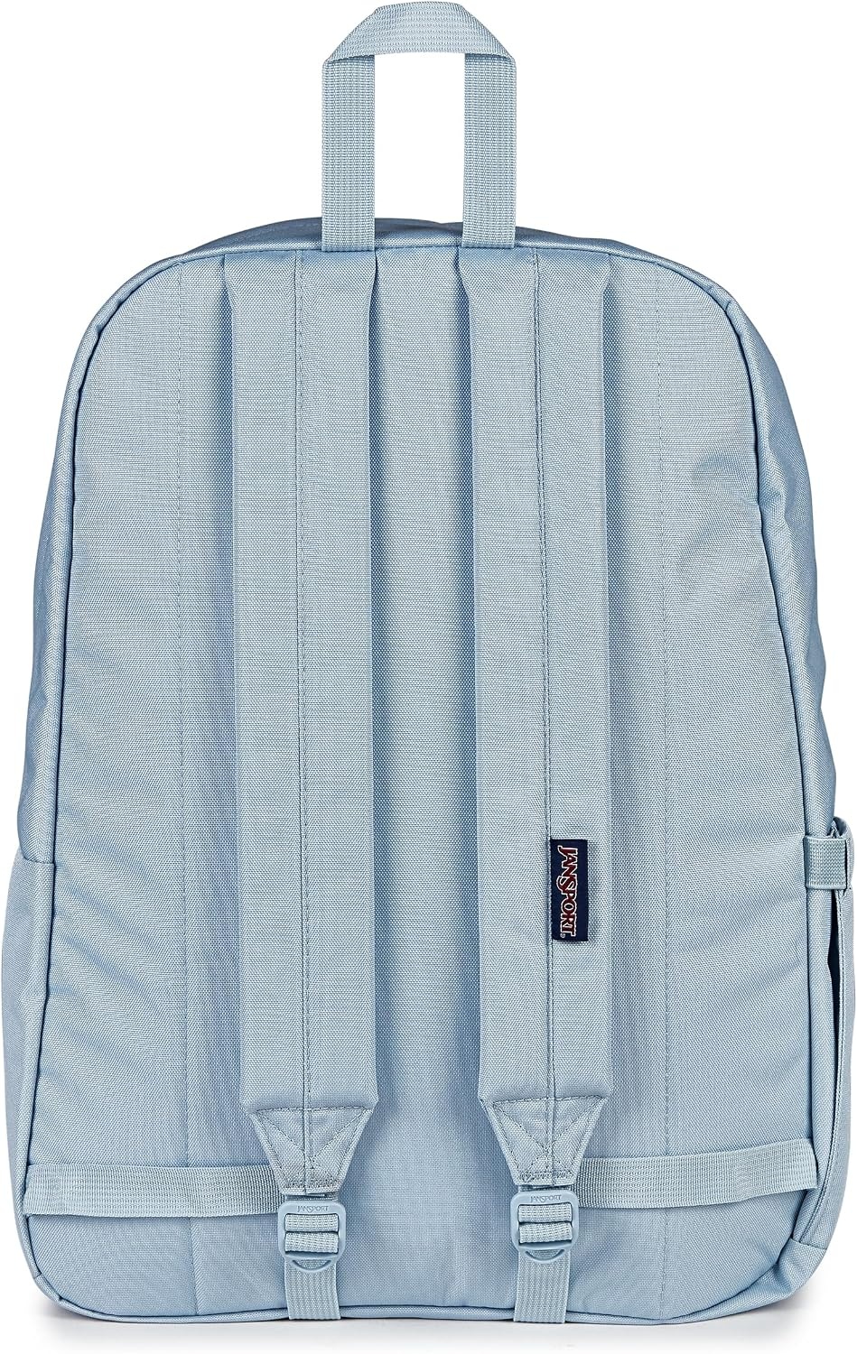 image:imageJanSport Superbreak Plus FX Backpack Work Travel or Laptop Bag with Water Bottle Pocket Oil Slick BlackBandana Jam Emb Blue DuskWhiteWhite
