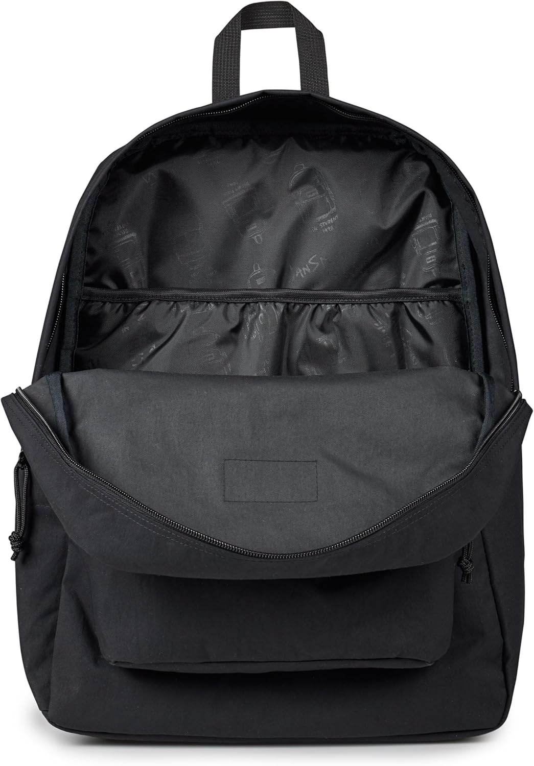 image:imageJanSport Superbreak Plus FX Backpack Work Travel or Laptop Bag with Water Bottle Pocket Oil Slick BlackBlack