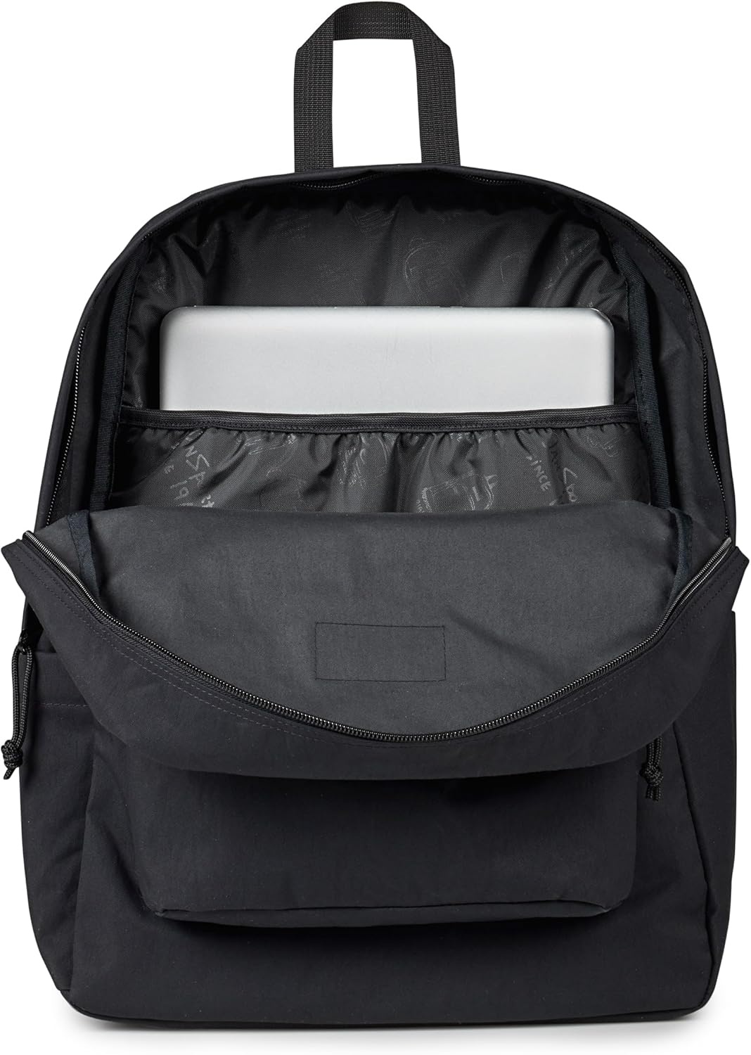 image:imageJanSport Superbreak Plus FX Backpack Work Travel or Laptop Bag with Water Bottle Pocket Oil Slick BlackBlack