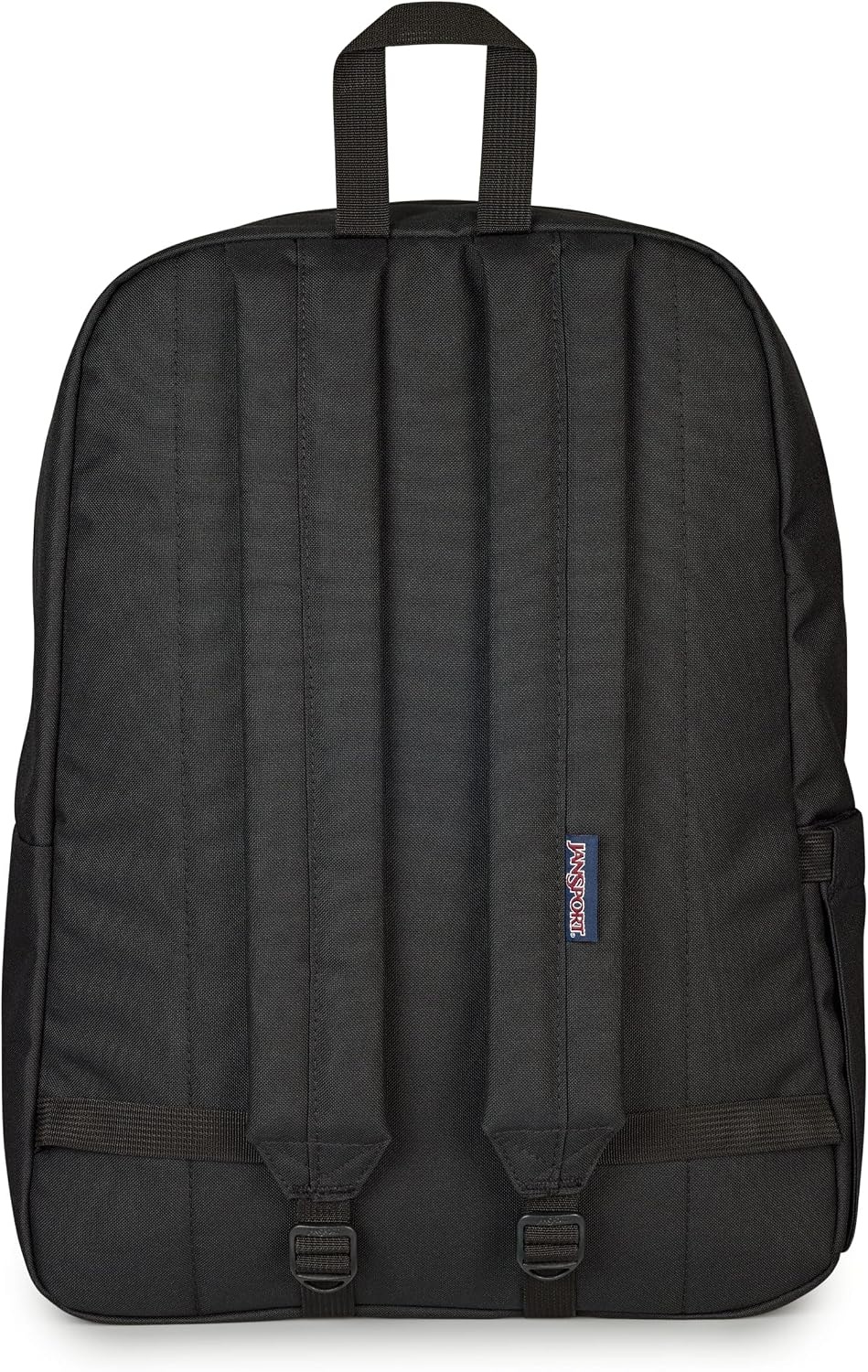image:imageJanSport Superbreak Plus FX Backpack Work Travel or Laptop Bag with Water Bottle Pocket Oil Slick BlackEmbroidered Shrooms