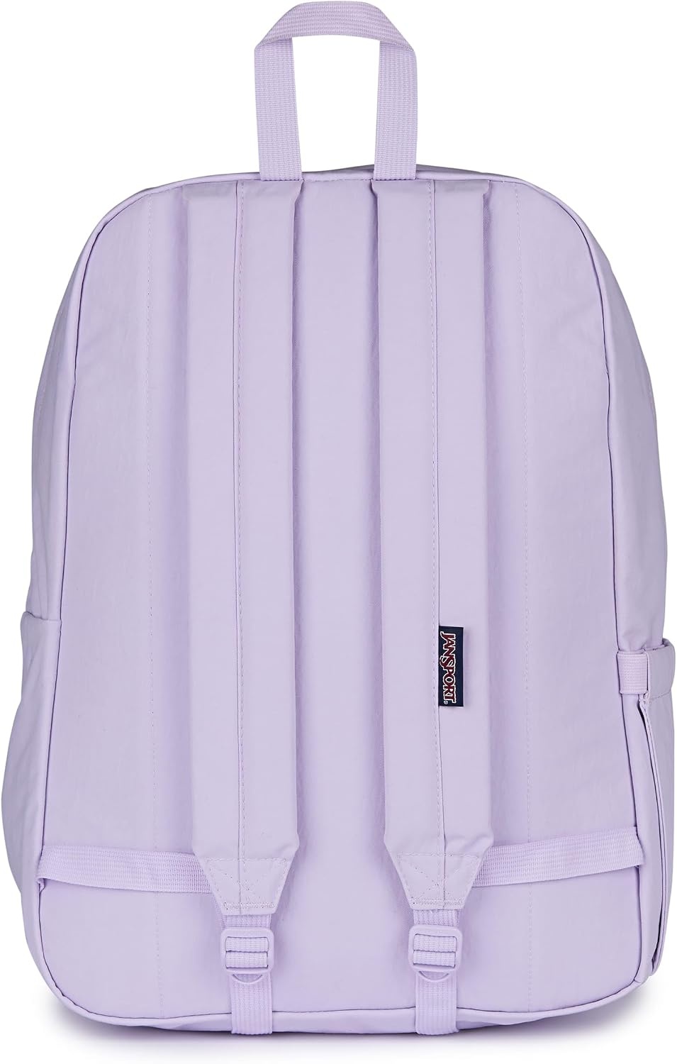 image:imageJanSport Superbreak Plus FX Backpack Work Travel or Laptop Bag with Water Bottle Pocket Oil Slick BlackPastel Lilac