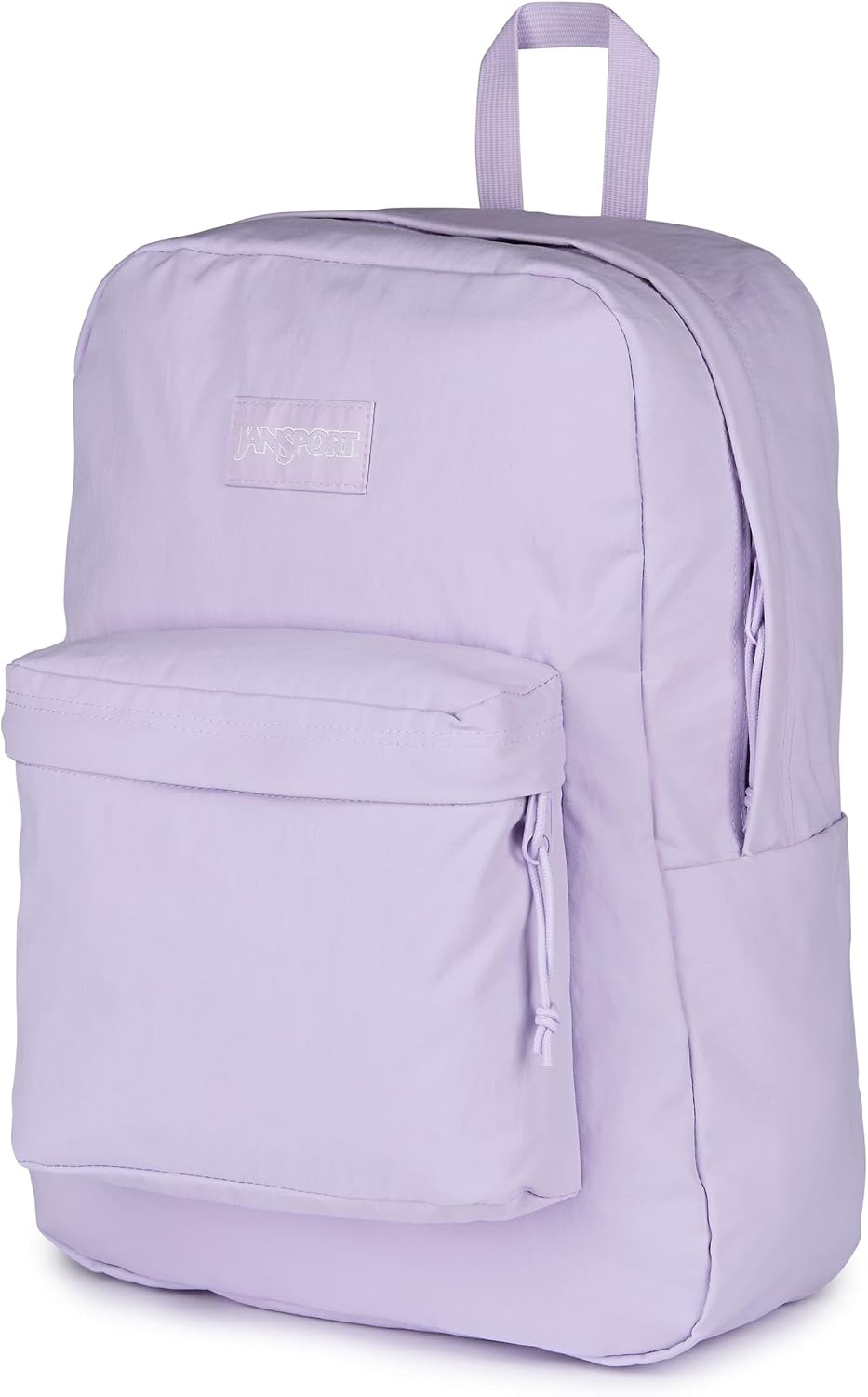 image:imageJanSport Superbreak Plus FX Backpack Work Travel or Laptop Bag with Water Bottle Pocket Oil Slick BlackPastel Lilac