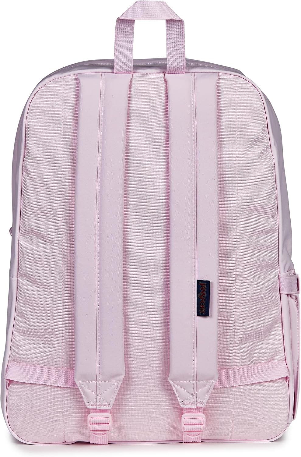 image:imageJanSport Superbreak Plus FX Backpack Work Travel or Laptop Bag with Water Bottle Pocket Oil Slick BlackPink IcePink Ice