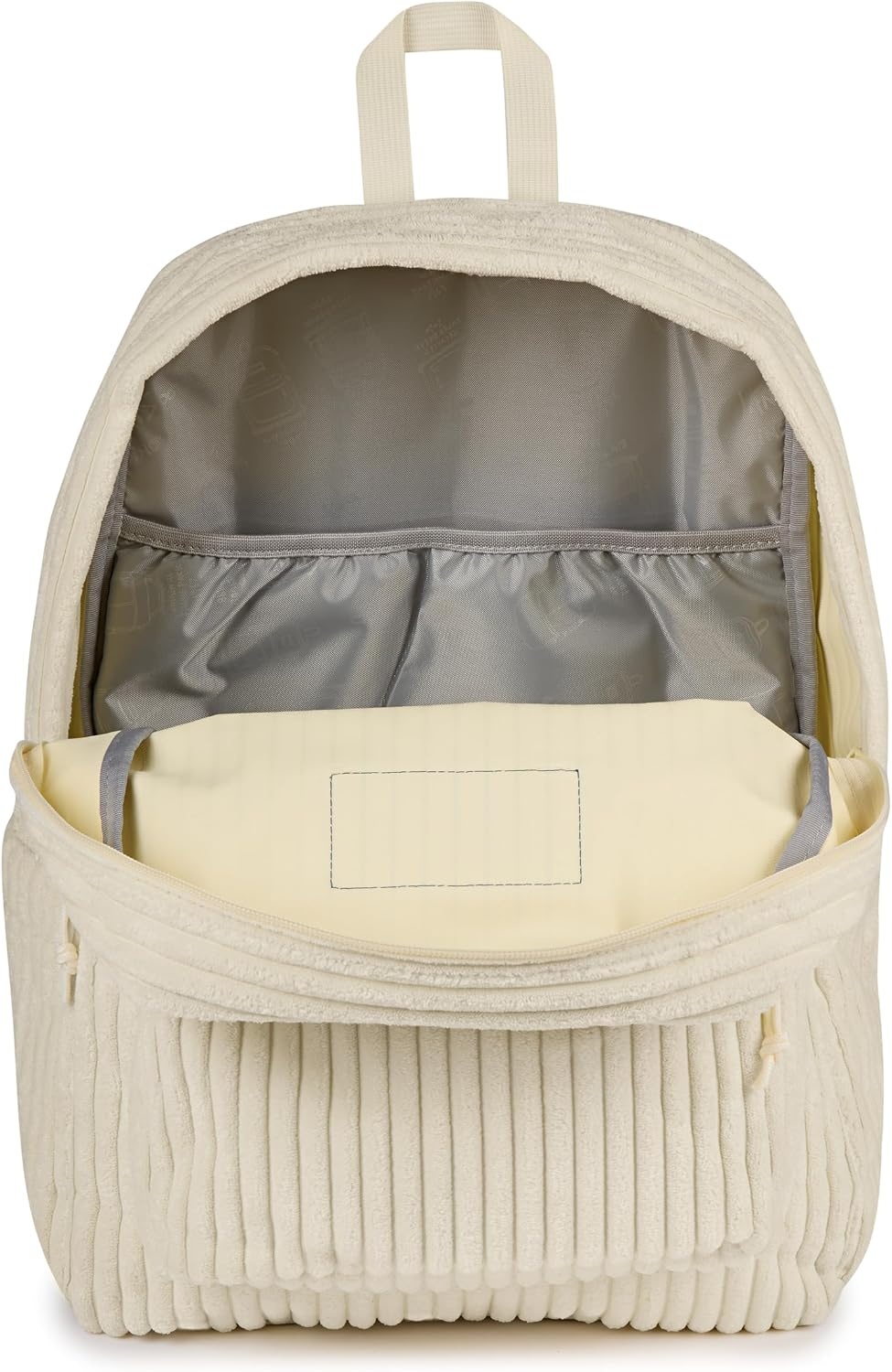 image:imageJanSport Superbreak Plus FX Backpack Work Travel or Laptop Bag with Water Bottle Pocket Oil Slick BlackSurreal Corduroy Coconut