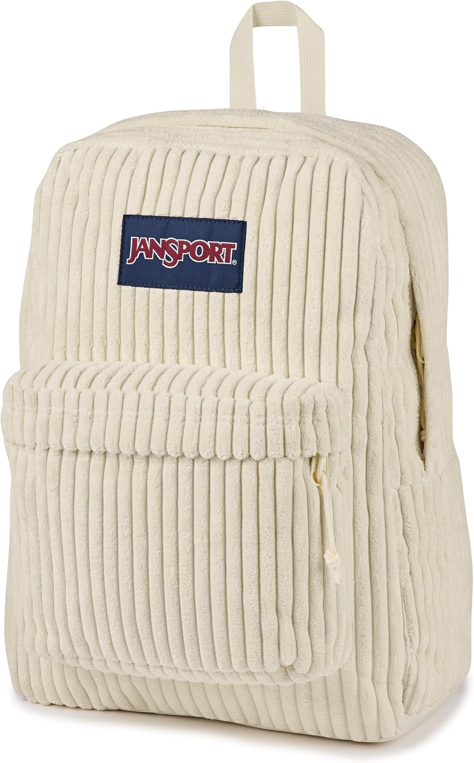 image:imageJanSport Superbreak Plus FX Backpack Work Travel or Laptop Bag with Water Bottle Pocket Oil Slick BlackSurreal Corduroy Coconut