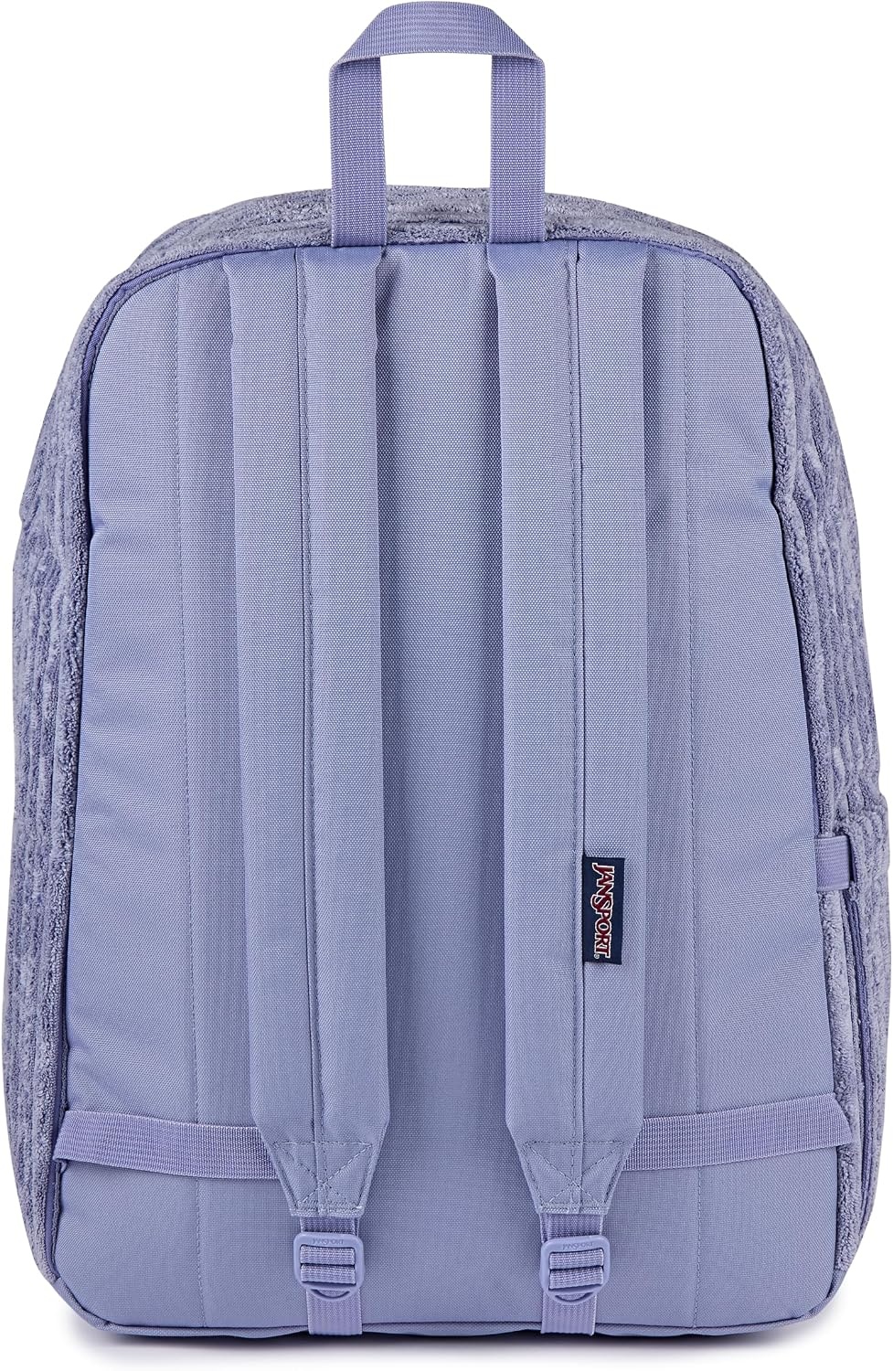 image:imageJanSport Superbreak Plus FX Backpack Work Travel or Laptop Bag with Water Bottle Pocket Oil Slick BlackSurreal Corduroy Lavender Ash
