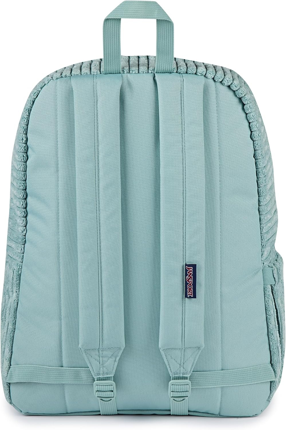 image:imageJanSport Superbreak Plus FX Backpack Work Travel or Laptop Bag with Water Bottle Pocket Oil Slick BlackSurreal Corduroy Sage