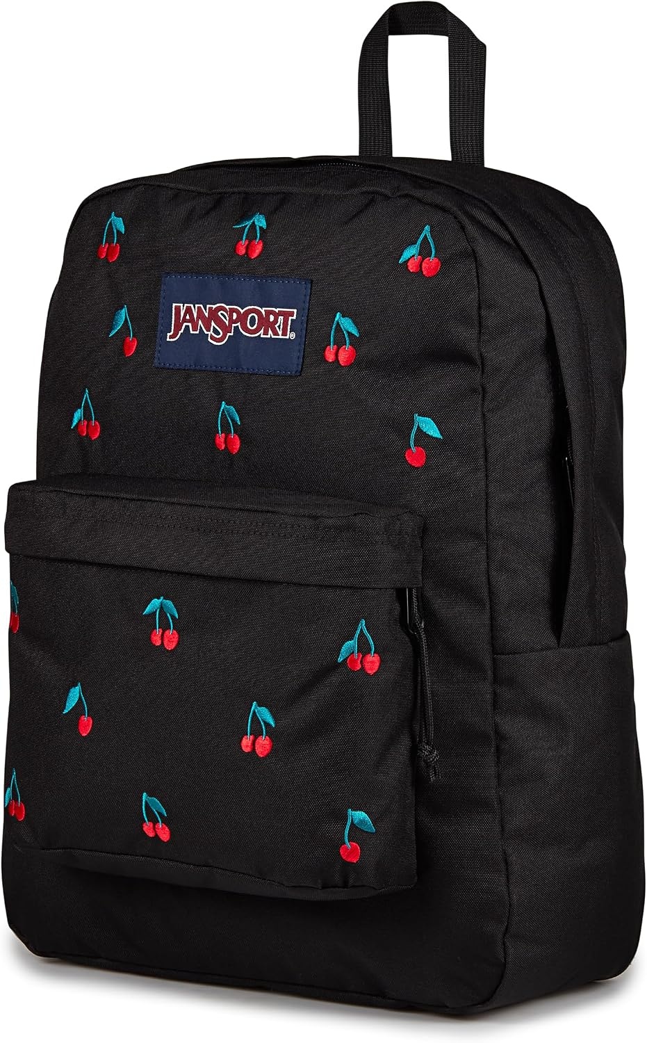 image:imageJanSport Superbreak Plus FX Backpack Work Travel or Laptop Bag with Water Bottle Pocket Oil Slick BlackSurreal Sensations Black