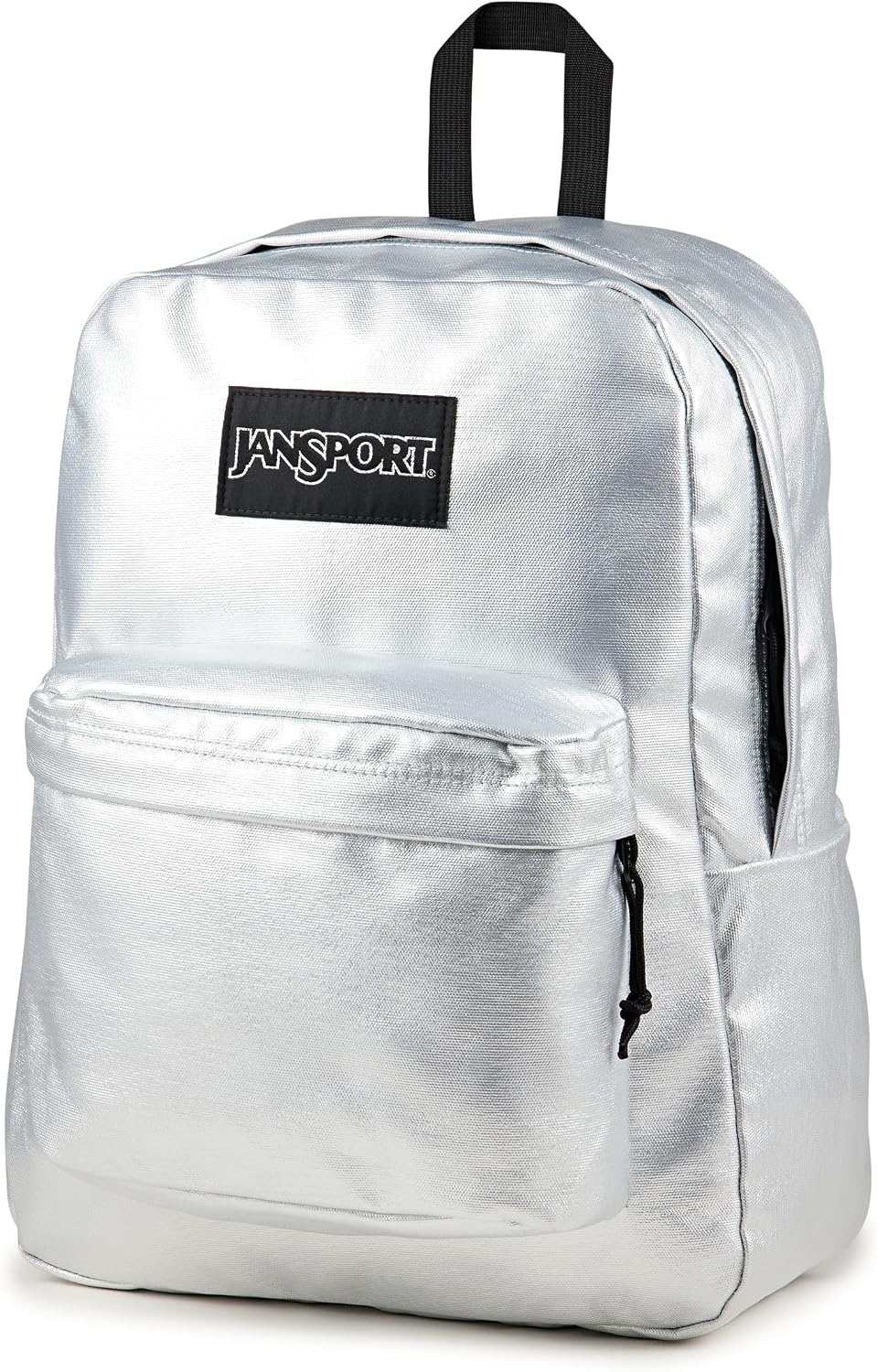 image:imageJanSport Superbreak Plus FX Backpack Work Travel or Laptop Bag with Water Bottle Pocket Oil Slick BlackSurreal Shine