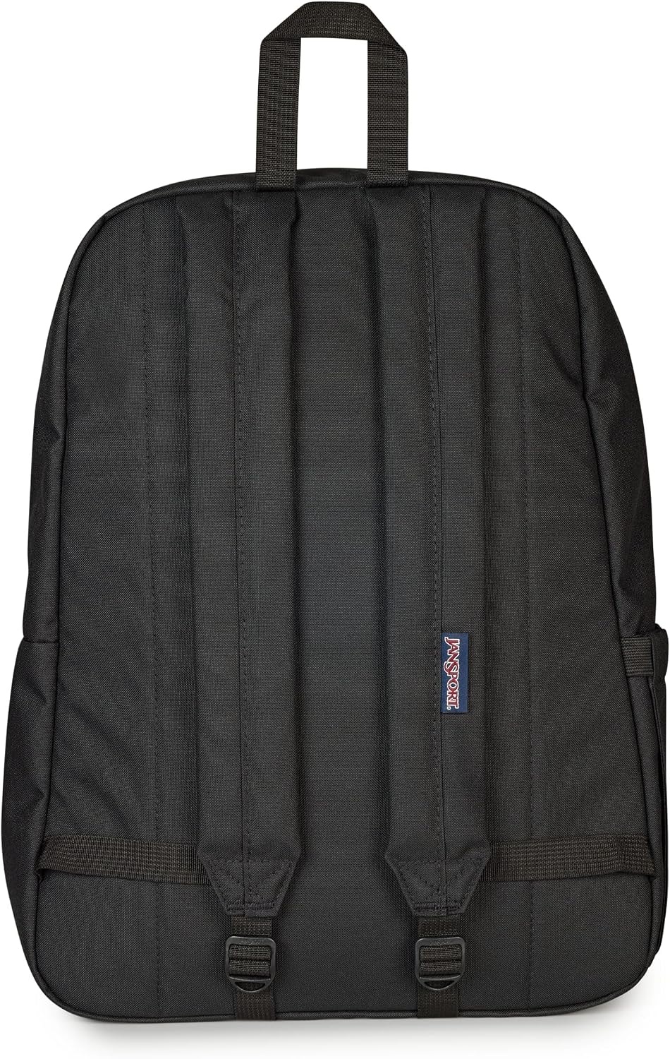 image:imageJanSport Superbreak Plus FX Backpack Work Travel or Laptop Bag with Water Bottle Pocket Oil Slick BlackTiny Butterflies BlackMd BluLt Blu