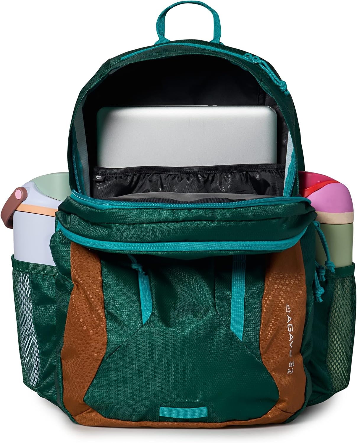image:imageJanSport Womens Agave Backpack 15inch Laptop Bag BlackVintage Army Green