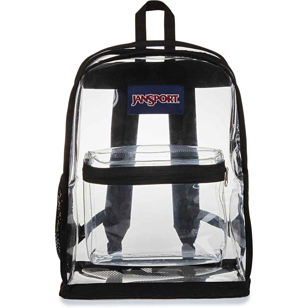 image:imageJanSport 255L Clear Pack Large Transparent Mesh Bottom ClearClear
