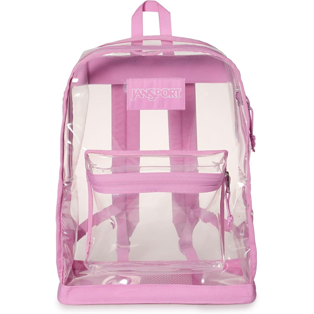 image:imageJanSport 255L Clear Pack Large Transparent Mesh Bottom ClearUbe Dream